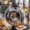 Ripoll Lampadario a sospensione, Lampada a sfera, Lampada a sospensione Ambrato, Grigio fumo, 6-Luci