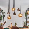Ripoll Lampadario a sospensione, Lampada a sfera, Lampada a sospensione Ambrato, Grigio fumo, 6-Luci