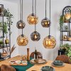 Ripoll Lampadario a sospensione, Lampada a sfera, Lampada a sospensione Ambrato, Grigio fumo, 6-Luci