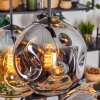 Ripoll Lampadario a sospensione, Lampada a sfera, Lampada a sospensione Ambrato, Grigio fumo, 6-Luci