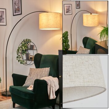 Bassagoda Lampada da terra Cromo, Nero, 1-Luce Bassagoda Lampada da terra Cromo, Nero, 1-Luce