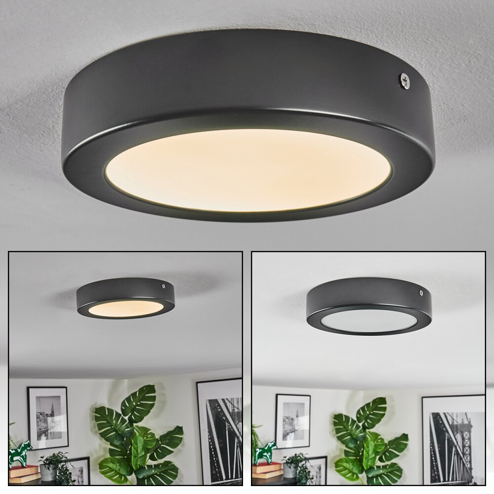 Isela Plafoniera, Panel LED Nero, 1-Luce main product photo