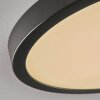 Isela Plafoniera, Panel LED Nero, 1-Luce