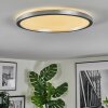 Xarel Plafoniera, Panel LED Argento, 1-Luce