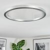 Xarel Plafoniera, Panel LED Argento, 1-Luce