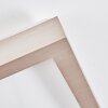 Ilion Plafoniera, Panel LED Nichel opaco, Bianco, 1-Luce