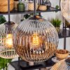 Ripoll Lampadario a sospensione, Lampada a sfera, Lampada a sospensione Ambrato, Chiaro, Grigio fumo, 6-Luci