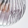 Ripoll Plafoniera, Lampada a sfera Chiaro, Grigio fumo, 6-Luci