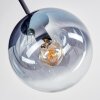 Gastor Plafoniera, Lampada a sfera Blu, Verde, Chiaro, Ramato, 5-Luci