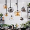 Ripoll Lampadario a sospensione, Lampada a sfera, Lampada a sospensione Ambrato, Chiaro, Grigio fumo, 8-Luci