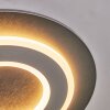 Lidor Plafoniera LED Nero, 1-Luce