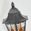 Lignac Lampada da parete per esterno, Applique Nero, Argento, 1-Luce