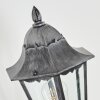 Lignac Lampada da parete per esterno, Applique Nero, Argento, 1-Luce, Sensori di movimento