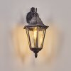 Lignac Lampada da parete per esterno, Applique Nero, Argento, 1-Luce