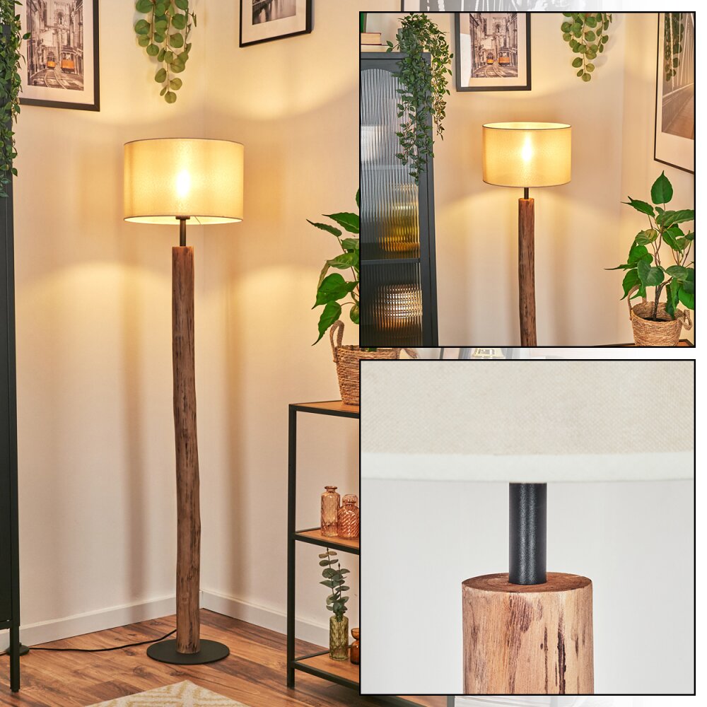 Bassagoda Lampada da terra Écru, Nero, 1-Luce main product photo