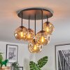 Ripoll Plafoniera, Lampada a sfera Ambrato, 5-Luci