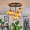 Koyoto Plafoniera, Lampada a sfera 41 cm Ambrato, 5-Luci