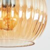 Koyoto Plafoniera, Lampada a sfera 41 cm Ambrato, 5-Luci
