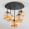 Koyoto Plafoniera, Lampada a sfera 41 cm Ambrato, 5-Luci