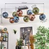 Koyoto Plafoniera, Lampada a sfera Oro, Nero, 10-Luci
