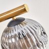 Ripoll Plafoniera, Lampada a sfera Oro, Nero, 10-Luci