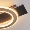 Lidor Plafoniera LED Nero, 1-Luce