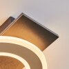 Lidor Plafoniera LED Cromo, Nero, 1-Luce