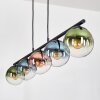 Gastor Lampadario a sospensione, Lampada a sfera, Lampada a sospensione Blu, Verde, Chiaro, Ramato, 5-Luci
