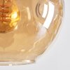 Ripoll Lampadario a sospensione, Lampada a sfera, Lampada a sospensione Ambrato, Grigio fumo, 8-Luci