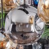 Ripoll Lampadario a sospensione, Lampada a sfera, Lampada a sospensione Ambrato, Grigio fumo, 8-Luci