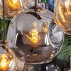 Ripoll Lampadario a sospensione, Lampada a sfera, Lampada a sospensione Ambrato, Grigio fumo, 8-Luci