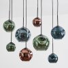 Ripoll Lampadario a sospensione, Lampada a sfera, Lampada a sospensione Blu, Verde, Ramato, 8-Luci