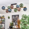 Koyoto Plafoniera, Lampada a sfera Oro, Nero, 10-Luci