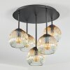 Ripoll Plafoniera, Lampada a sfera Ambrato, Chiaro, 5-Luci