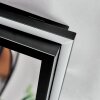 Manor Plafoniera LED Nero, 1-Luce, Telecomando