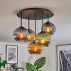Koyoto Plafoniera, Lampada a sfera 45 cm Blu, Oro, Verde, 5-Luci