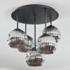 Ripoll Plafoniera, Lampada a sfera Cromo, Grigio fumo, 5-Luci