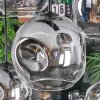 Ripoll Lampadario a sospensione, Lampada a sfera, Lampada a sospensione Chiaro, Grigio fumo, 8-Luci