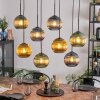 Koyoto Lampadario a sospensione, Lampada a sfera, Lampada a sospensione Blu, Oro, Verde, 8-Luci