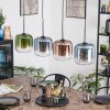 Lauden Lampadario a sospensione, Lampada a sospensione Blu, Verde, Chiaro, Ramato, 4-Luci