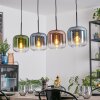Lauden Lampadario a sospensione, Lampada a sospensione Blu, Verde, Chiaro, Ramato, 4-Luci