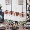 Lauden Lampadario a sospensione, Lampada a sospensione Chiaro, Ramato, 4-Luci
