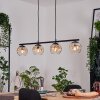 Ripoll Lampadario a sospensione, Lampada a sfera, Lampada a sospensione Ambrato, Chiaro, 4-Luci