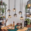 Ripoll Lampadario a sospensione, Lampada a sfera, Lampada a sospensione Ambrato, Chiaro, Grigio fumo, 6-Luci