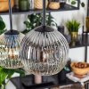 Ripoll Lampadario a sospensione, Lampada a sfera, Lampada a sospensione Ambrato, Chiaro, Grigio fumo, 6-Luci