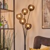 Koyoto Lampada a sfera, Lampada da terra Grigio fumo, 5-Luci