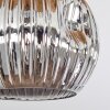Ripoll Plafoniera, Lampada a sfera Écru, Nero, 3-Luci
