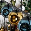 Ripoll Lampadario a sospensione, Lampada a sfera, Lampada a sospensione Blu, Oro, Verde, 5-Luci