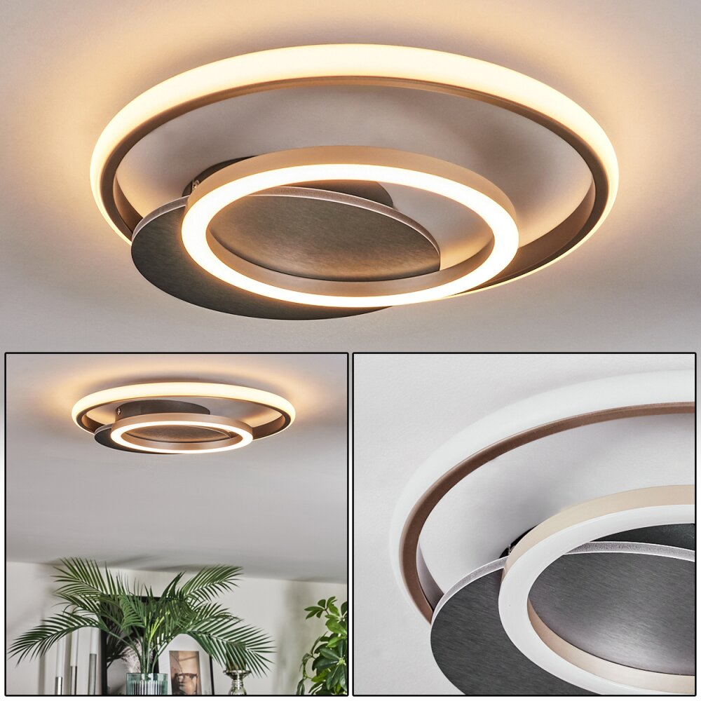 Lynor Plafoniera LED Antracite, Nero, 1-Luce main product photo