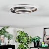 Lynor Plafoniera LED Antracite, Nero, 1-Luce